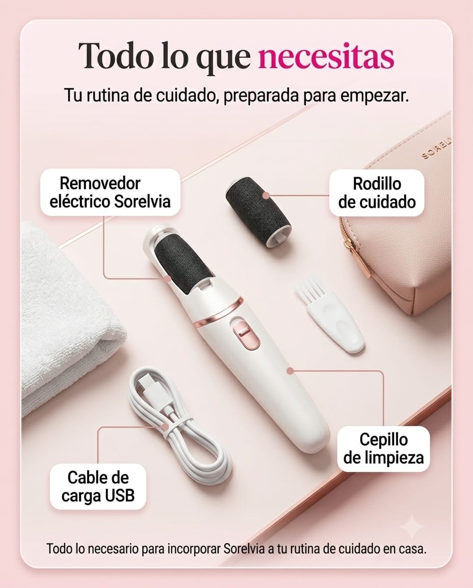 Sorelvia™ Removedor Eléctrico de Callos para Pies